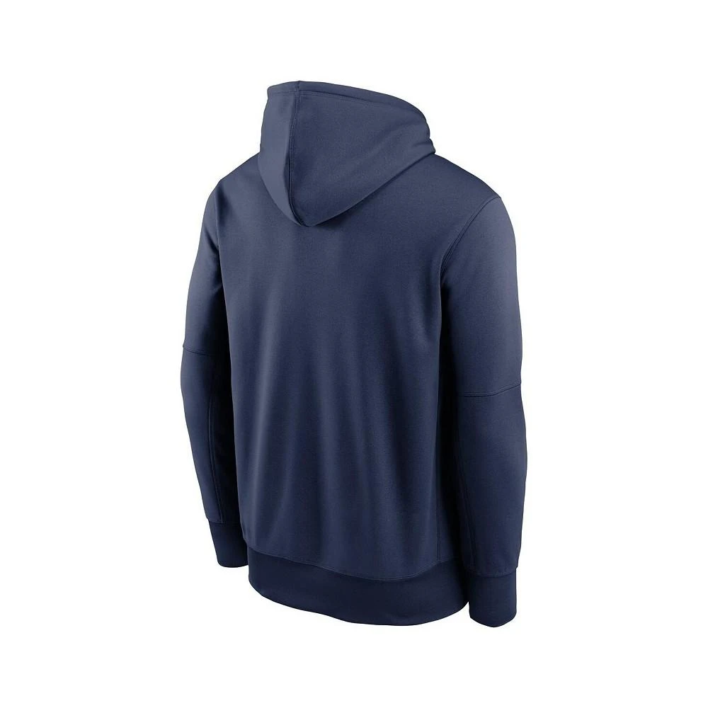 商品NIKE|Men's Navy USA Baseball 2023 World Baseball Classic Dugout Therma Performance Pullover Hoodie,价格¥596,第3张图片详细描述