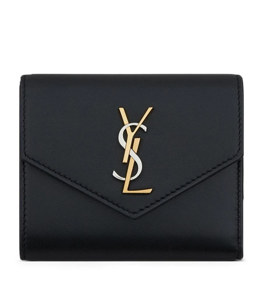 商品Yves Saint Laurent|Leather Monogramme Wallet,价格¥5887,第1张图片