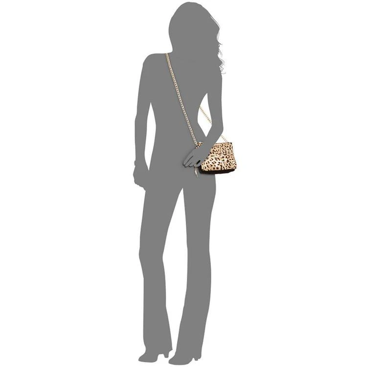 商品Betsey Johnson|Metallic Leopard-Print Mini Crossbody,价格¥436,第3张图片详细描述