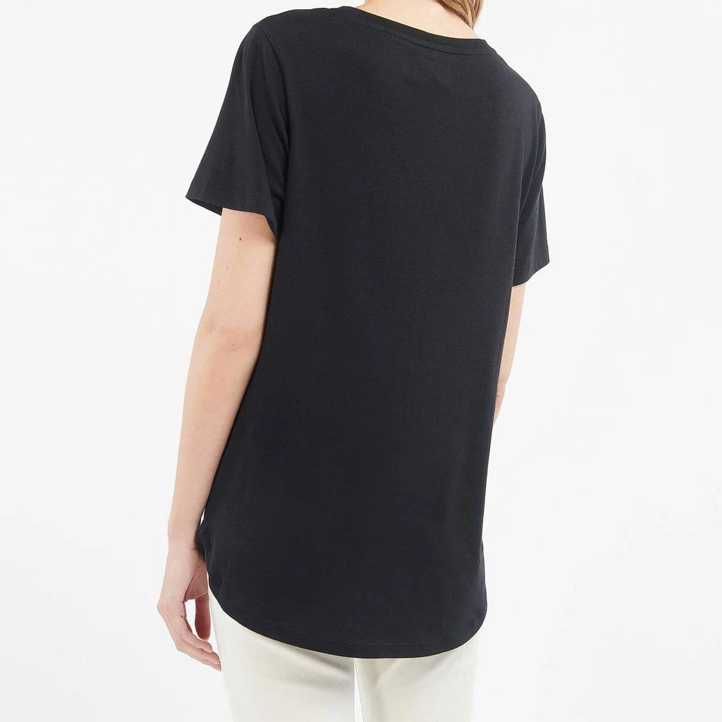商品Barbour|Barbour International Women's Ellenbrook T-Shirt - Black,价格¥135,第2张图片详细描述
