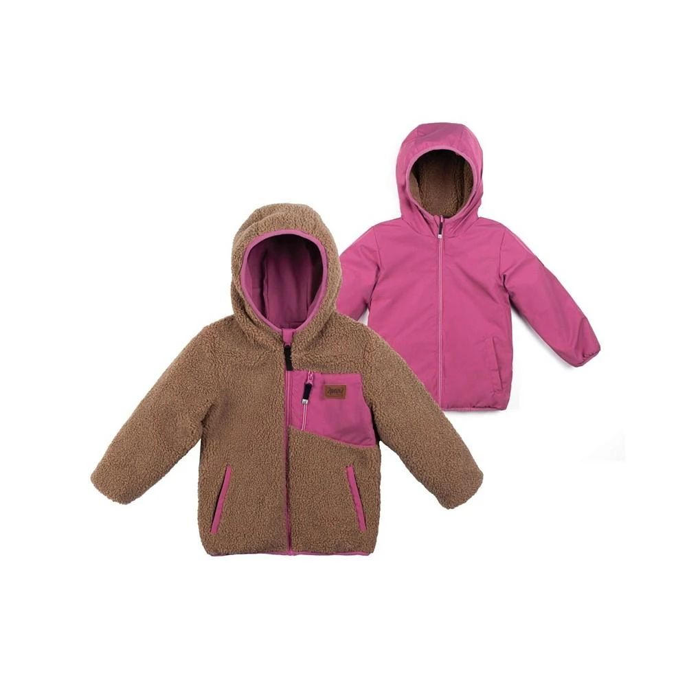 商品Deux par Deux|Girl Transition Jacket Fuchsia - Child,价格¥262,第1张图片