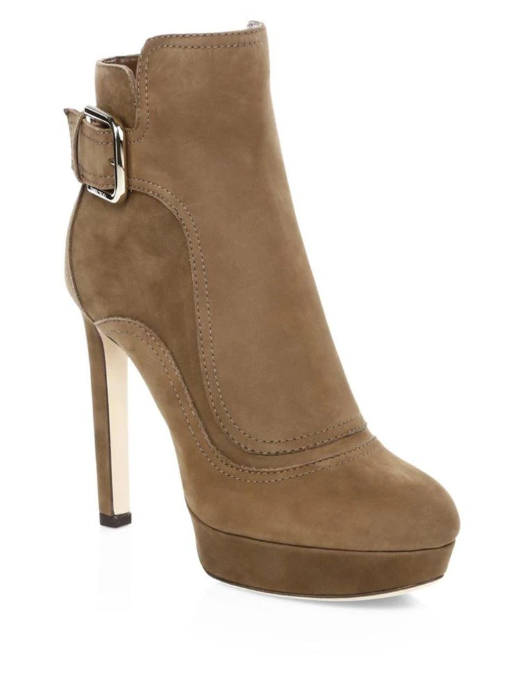 商品Jimmy Choo|Jimmy Choo - Britney Suede Ankle Boots,价格¥7869,第1张图片