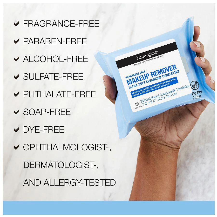 Makeup Remover Facial Wipes Fragrance-Free 商品