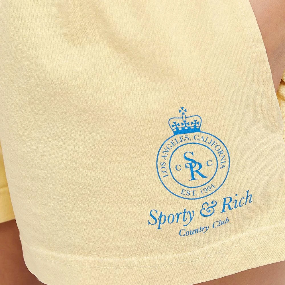 商品Sporty & Rich|Sporty & Rich Crown Disco Short,价格¥768,第5张图片详细描述