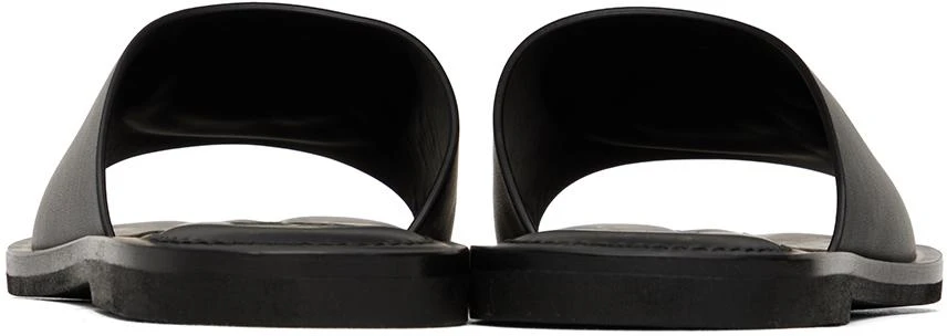商品Salvatore Ferragamo|Black Gancini Sandals,价格¥2221,第2张图片详细描述