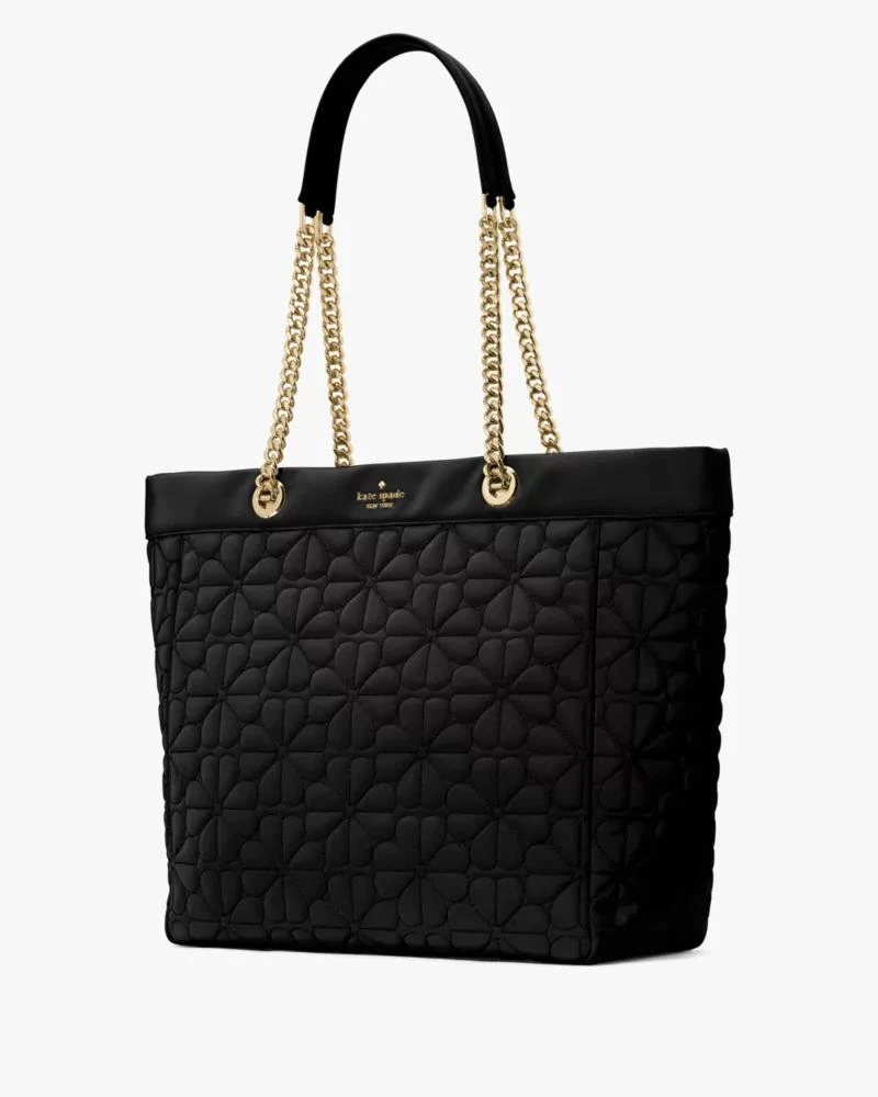 Spade Flower Quilted Fabric XL Tote 商品