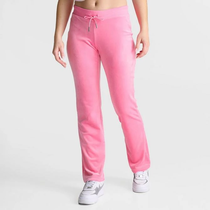 商品Juicy Couture|Women's Juicy Couture OG Big Bling Velour Track Pants,价格¥410,第3张图片详细描述