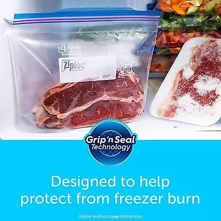 Ziploc Seal Top Quart Freezer Bags, 216 ct. 商品