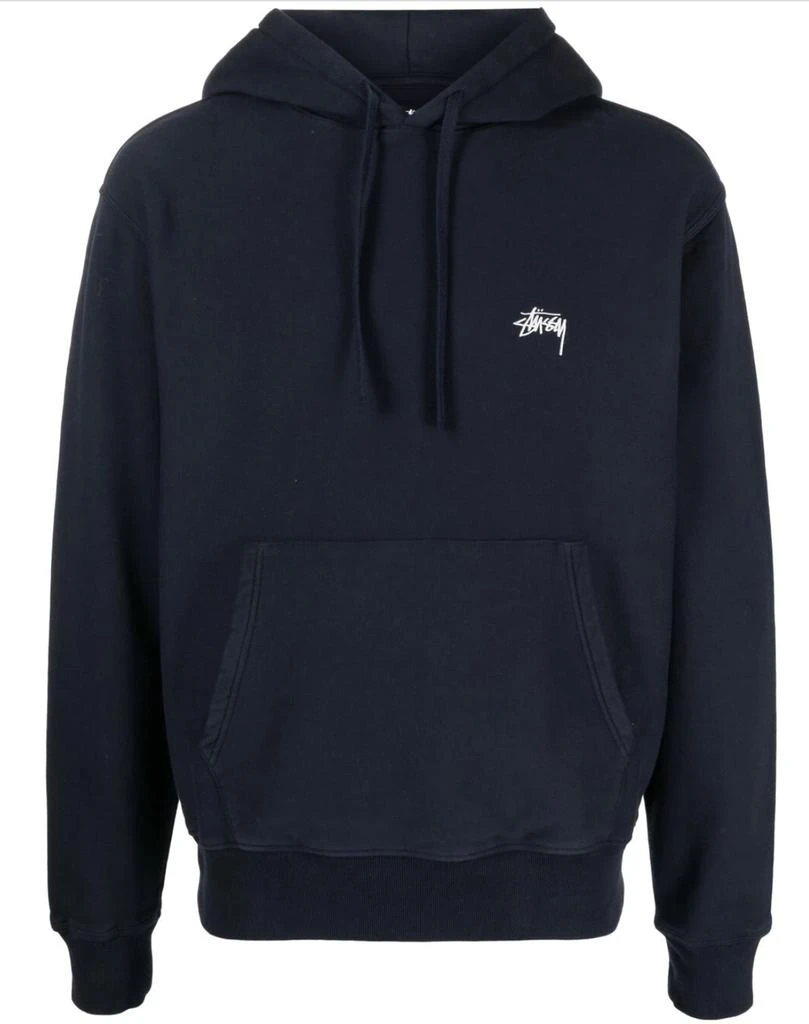 商品STUSSY|stock logo hood navy,价格¥1079,第1张图片