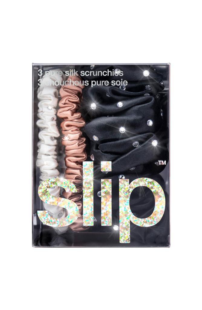 商品Slip|Pure Silk Skinny Scrunchie Set,价格¥223,第5张图片详细描述
