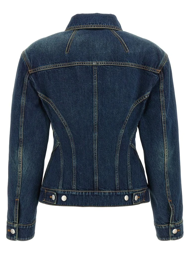 商品Alexander McQueen|Alexander McQueen Buttoned Denim Jacket,价格¥6374,第2张图片详细描述