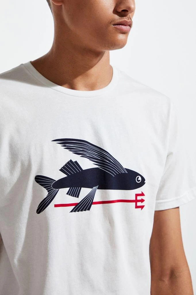 商品Patagonia|Patagonia Flying Fish Organic Cotton Tee T恤,价格¥227,第3张图片详细描述