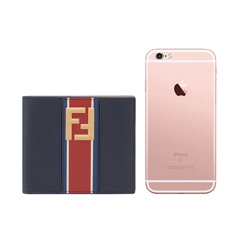FENDI 深蓝色男士短款钱夹 7M0169-A1R2-F0R5Y 商品