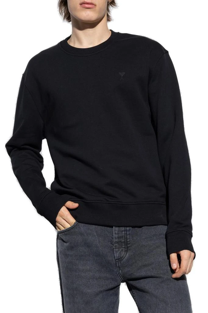商品AMI|AMI Paris Ami de Coeur Crewneck Sweatshirt,价格¥1517,第2张图片详细描述