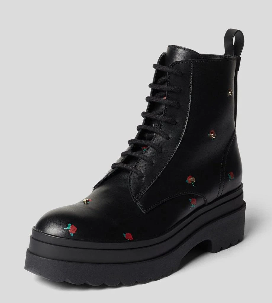 商品RED Valentino|RED VALENTINO Rose Studs Combat Boots,价格¥4236,第2张图片详细描述