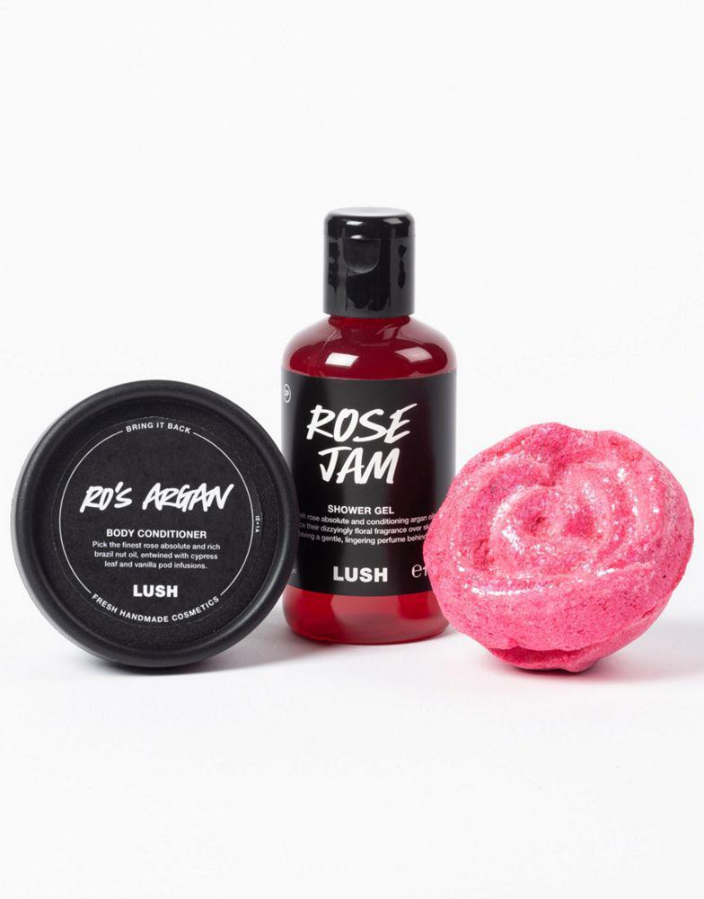 商品Lush|LUSH Best for feeling Ro'sy Bath Set,价格¥176,第1张图片
