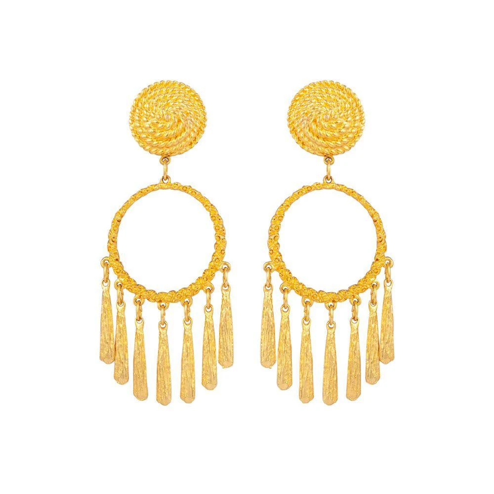 商品Susan Caplan Vintage|1980s vintage cascading drop clip-on earrings,价格¥884,第1张图片