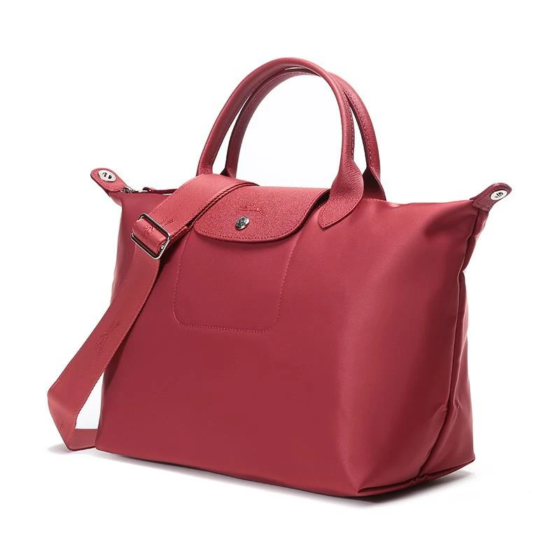 商品[国内直发] Longchamp|【店铺上新】珑骧 LONGCHAMP女士LE PLIAGE LGP织物短柄手提单肩包饺子包礼物送女友 红色L1515 598 545,价格¥882,第3张图片详细描述