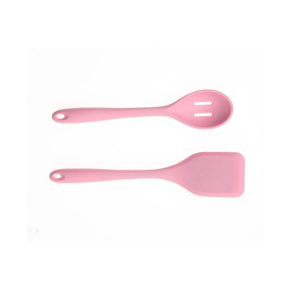 商品Art & Cook|2 Piece Silicone Solid Turner and Slotted Spoon Set,价格¥53,第1张图片