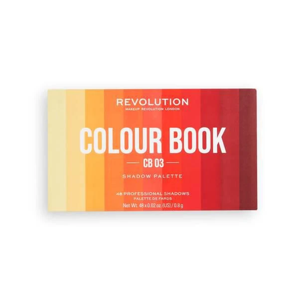 商品Makeup Revolution|Makeup Revolution Colour Book Eyeshadow Palette CB03,价格¥76,第1张图片