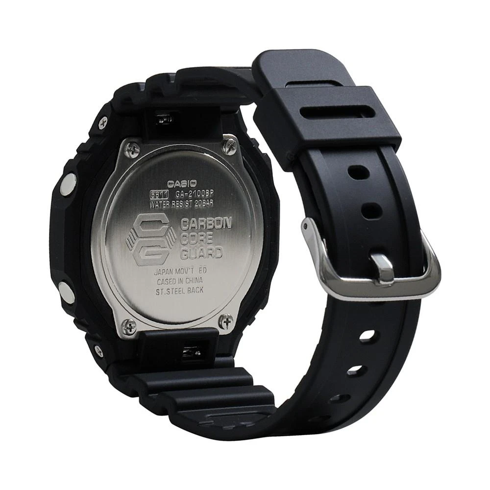 商品G-Shock|Men's Black Resin Watch 46mm, GA2100BP-1A,价格¥259,第3张图片详细描述