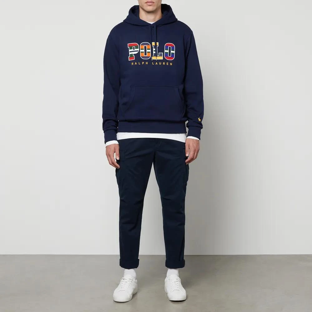 商品Ralph Lauren|Polo Ralph Lauren Logo-Print Cotton-Blend Jersey Hoodie,价格¥1027,第3张图片详细描述