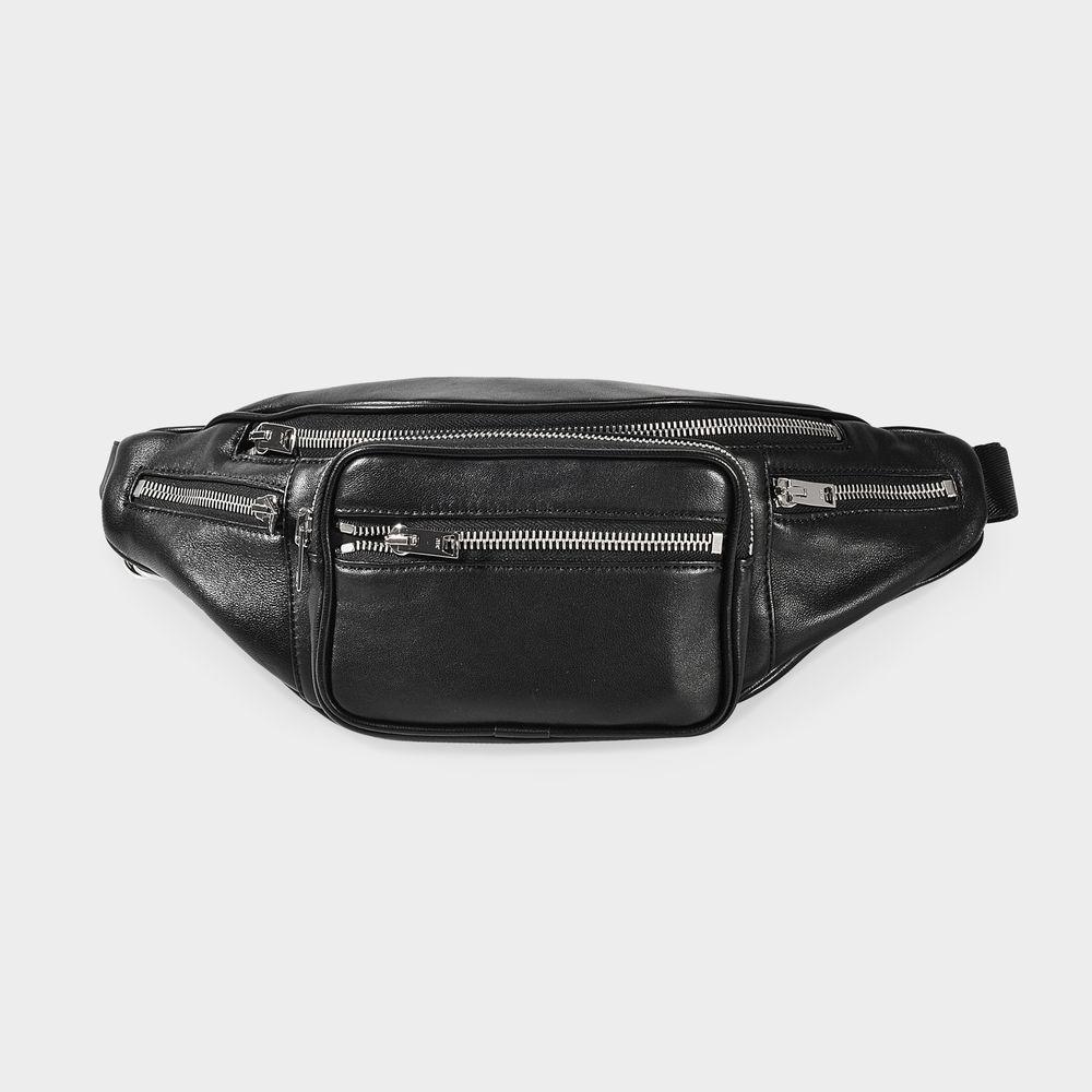 商品Alexander Wang|Attica Soft Fanny Pack in Black Lamb Nappa,价格¥5475,第1张图片