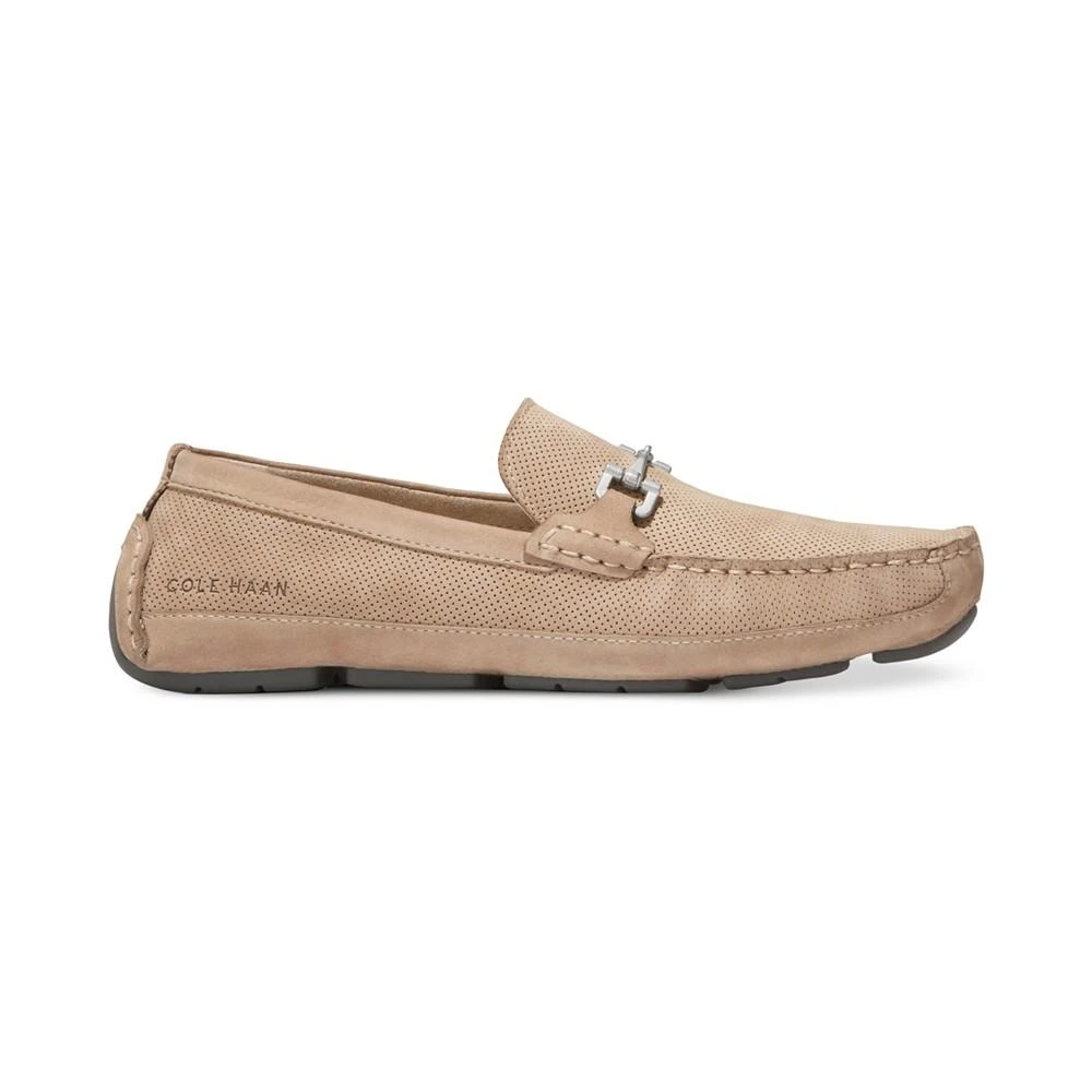 商品Cole Haan|Men's Wyatt Leather Slip-On Bit Driving Loafers,价格¥599,第4张图片详细描述