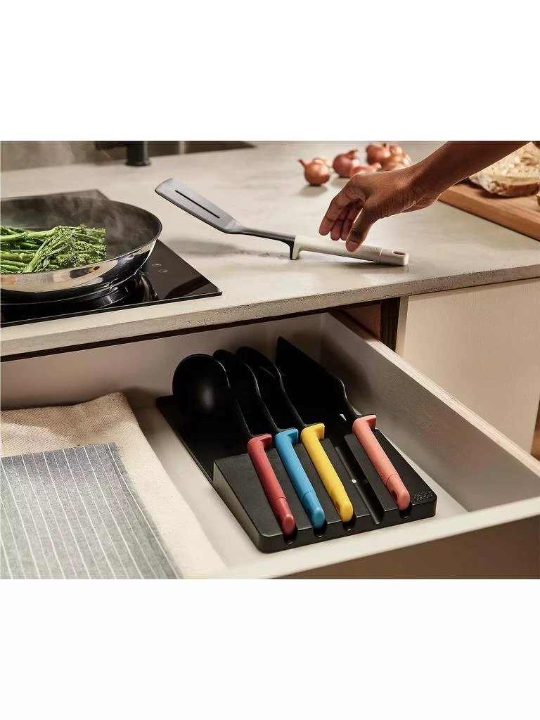 商品Joseph Joseph|Elevate 5-Piece Kitchen Utensil Set & Tray,价格¥372,第2张图片详细描述