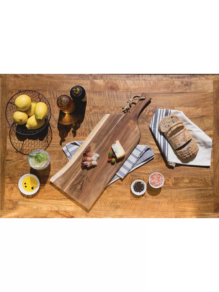 商品Picnic Time|Monogram Artisan Acacia Wood Serving Plank,价格¥351,第2张图片详细描述