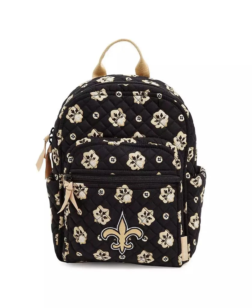 商品Vera Bradley|Men's and Women's New Orleans Saints Small Backpack,价格¥818,第1张图片