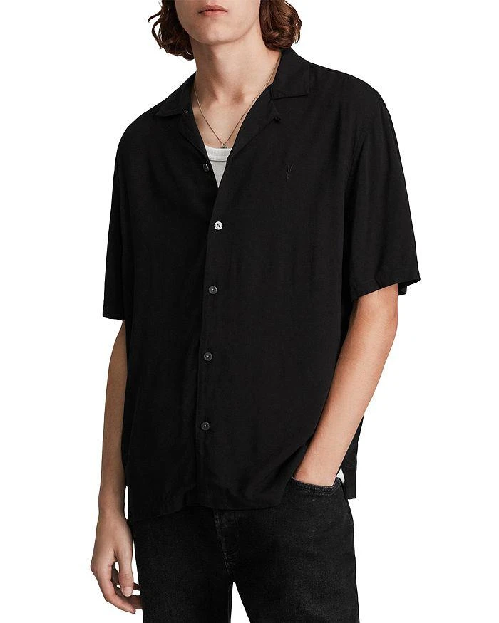 商品ALL SAINTS|Venice Relaxed Fit Button Down Camp Shirt,价格¥1120,第1张图片