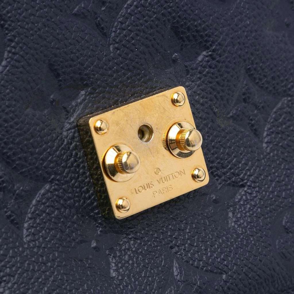 商品[二手商品] Louis Vuitton|Louis Vuitton Blue Monogram Empreinte Leather Pochette Metis Bag,价格¥20720,第5张图片详细描述