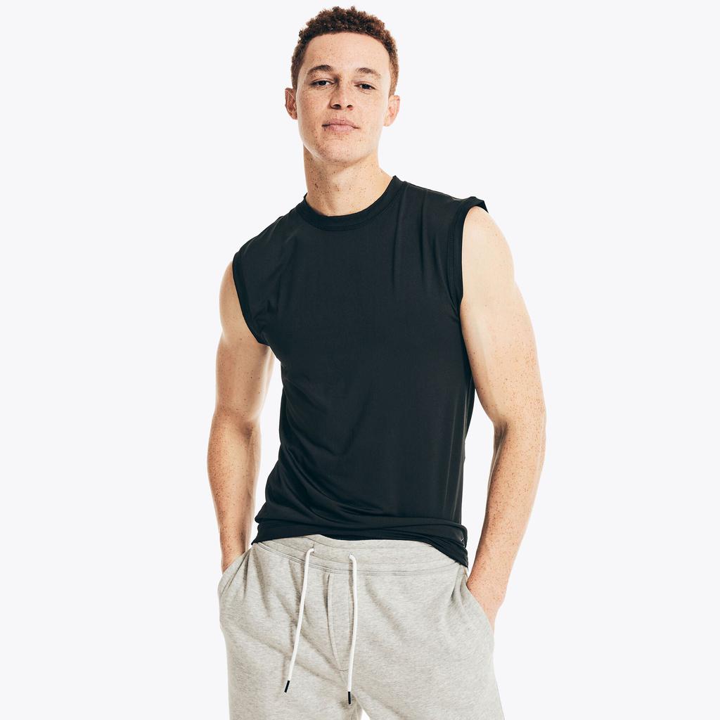 Nautica Mens Solid Muscle Tank商品第3张图片规格展示