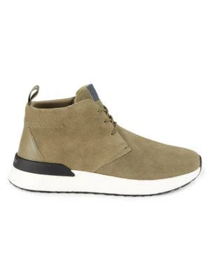 商品Kenneth Cole|Lars Suede & Leather Demi Sneakers,价格¥450,第1张图片