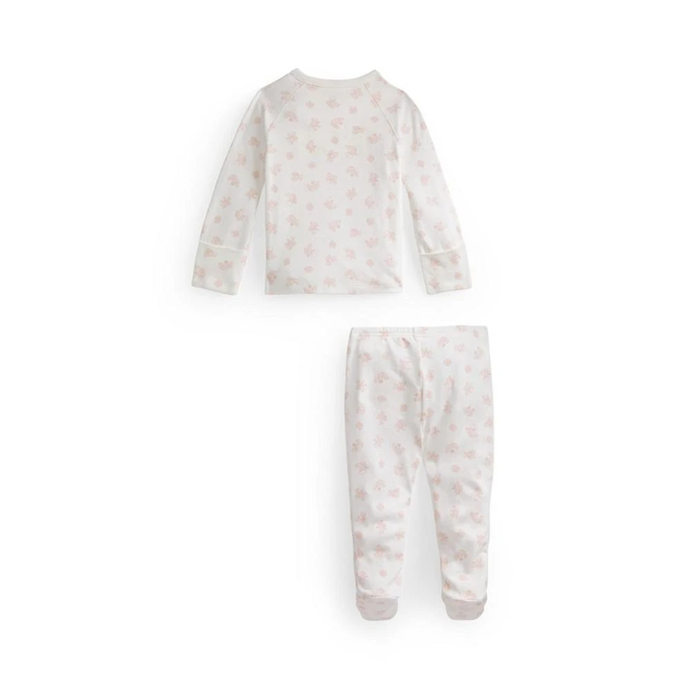 商品Ralph Lauren|Baby Girls Bear Organic Top and Pants, 2 Piece Set,价格¥414,第3张图片详细描述