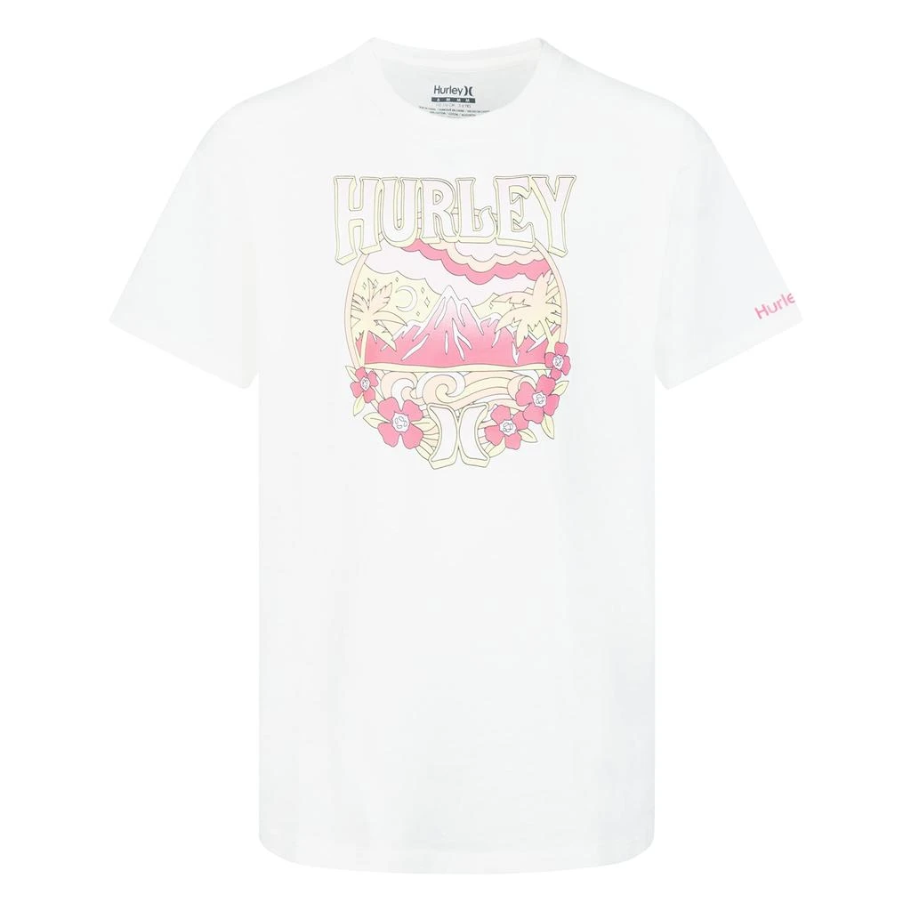 商品Hurley|Oversized Boxy Graphic T-Shirt (Little Kids),价格¥115,第1张图片