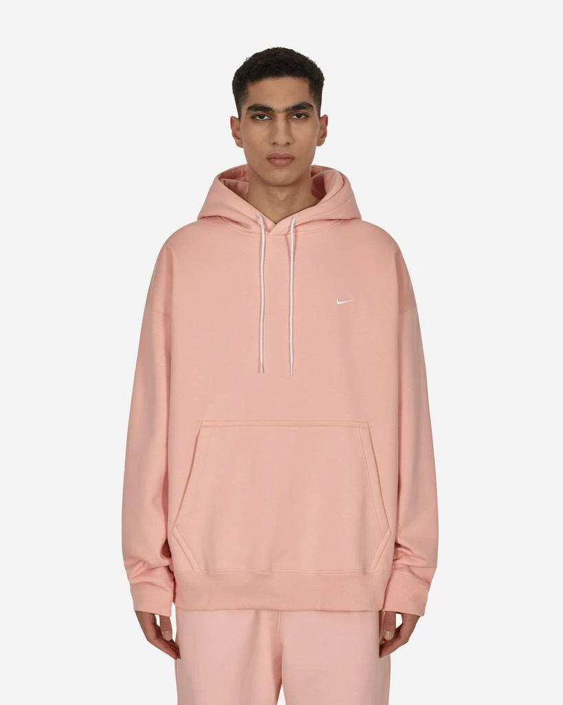 商品NIKE|Solo Swoosh Hooded Sweatshirt Pink,价格¥419,第1张图片