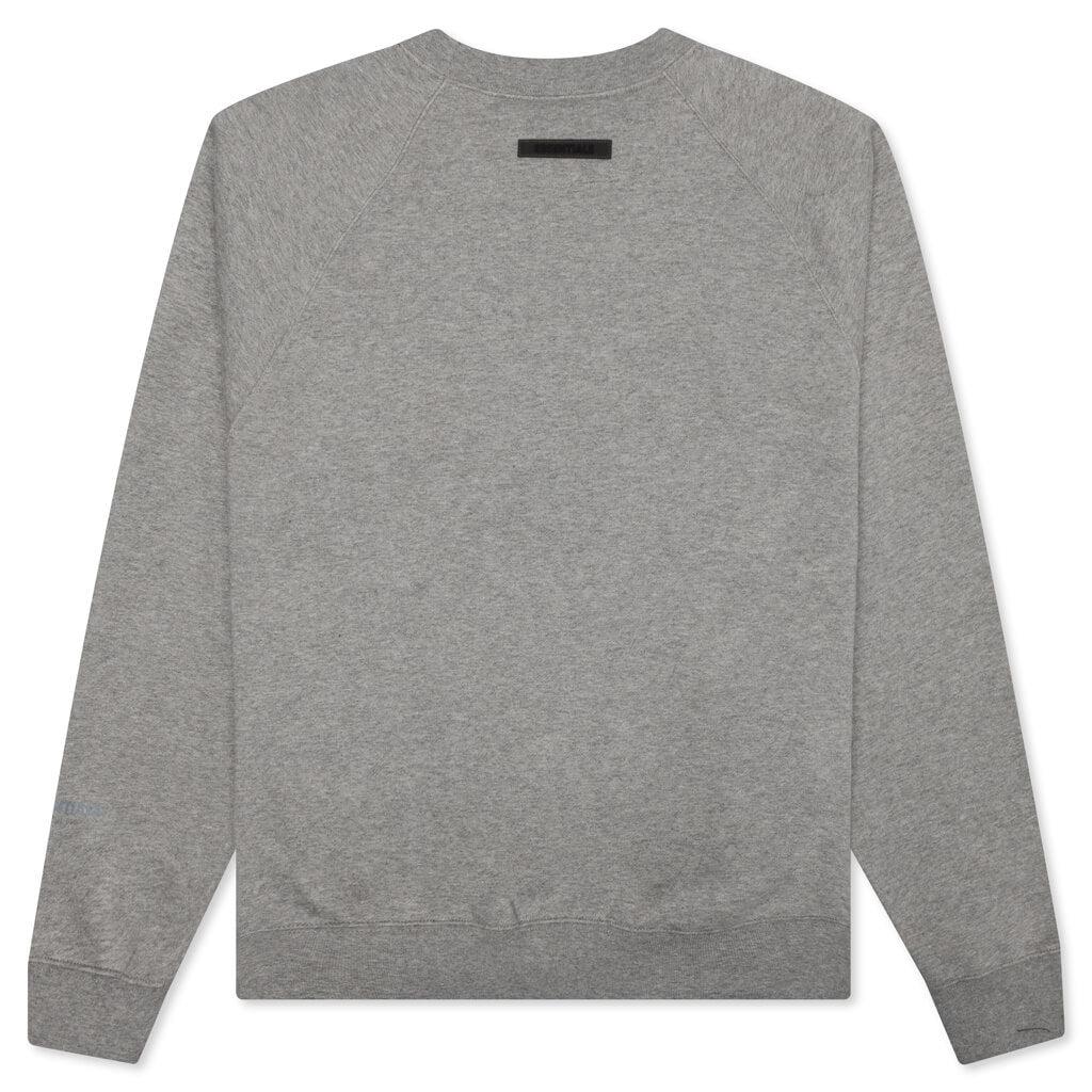 Fear of God Essentials Pullover Crewneck - Dark Heather Oatmeal商品第2张图片规格展示