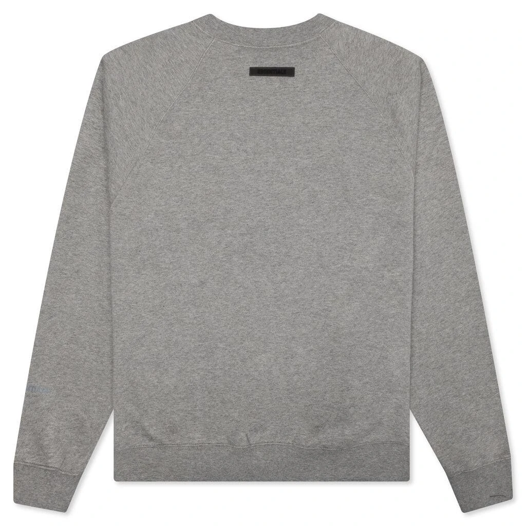 商品Essentials|Essentials Pullover Crewneck - Dark Heather Oatmeal,价格¥682,第2张图片详细描述