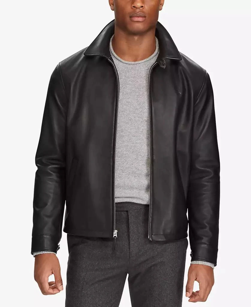 商品Ralph Lauren|男士皮衣夹克,价格¥5244,第1张图片