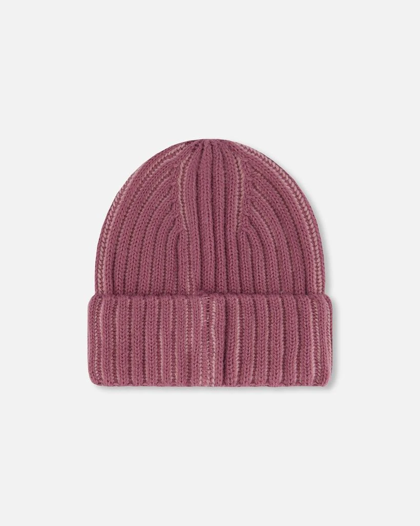 商品Deux par Deux|Solid Knit Hat Mauve,价格¥270,第2张图片详细描述