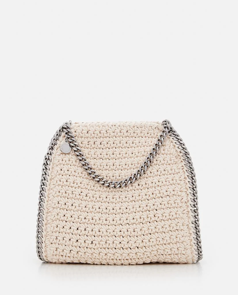 商品Stella McCartney|MINI TOTE FALABELLA COTTON CROCHET BAG,价格¥6834,第1张图片