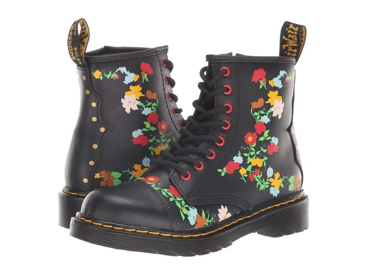 商品Dr. Martens|1460 Pooch Flower (Little Kid/Big Kid),价格¥449,第1张图片