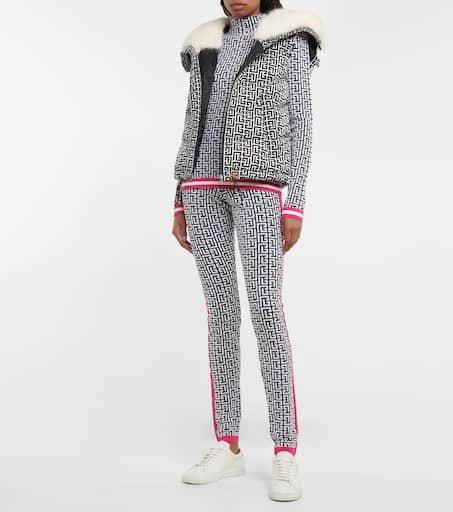 商品Balmain|Monogram wool-blend sweater,价格¥10783,第2张图片详细描述