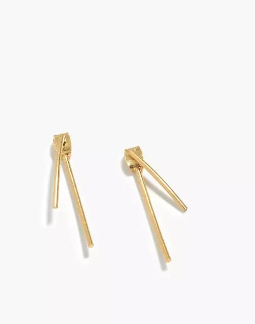 商品Madewell|Stembend Earrings,价格¥157,第1张图片