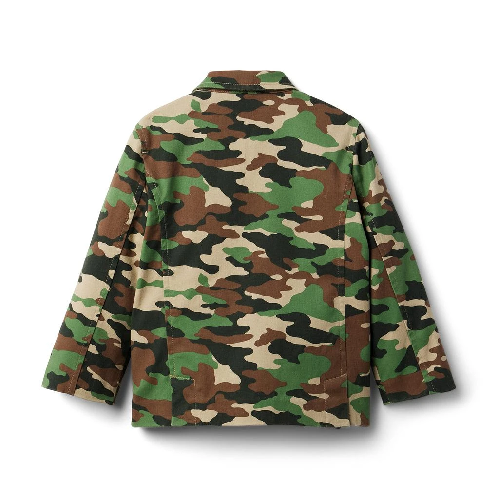 商品Janie and Jack|Twill Camo Blazer (Toddler/Little Kids/Big Kids),价格¥413,第2张图片详细描述
