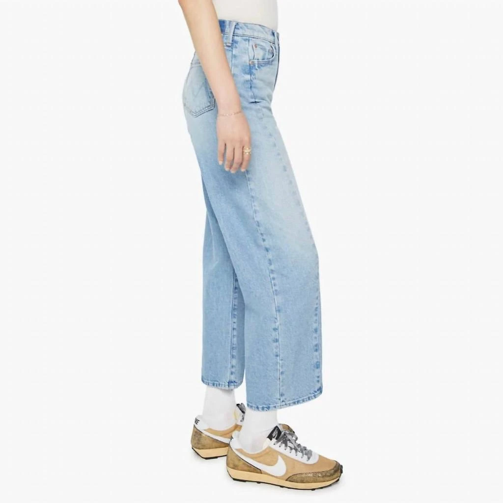商品MOTHER|Women's The Half Pipe Ankle Jeans In Blue,价格¥1260,第2张图片详细描述