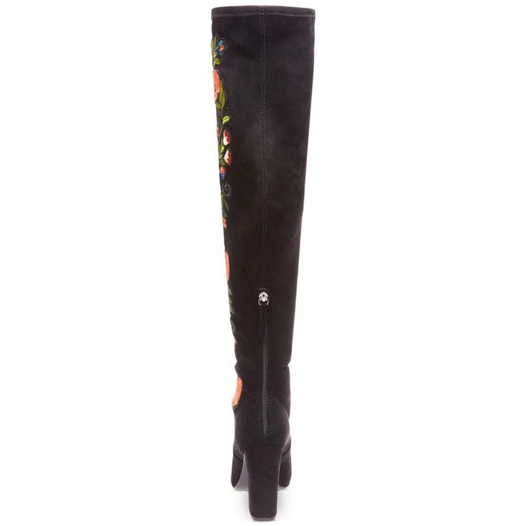 商品Steve Madden|Women's Envoke Block-Heel Over-The-Knee Boots,价格¥594,第4张图片详细描述