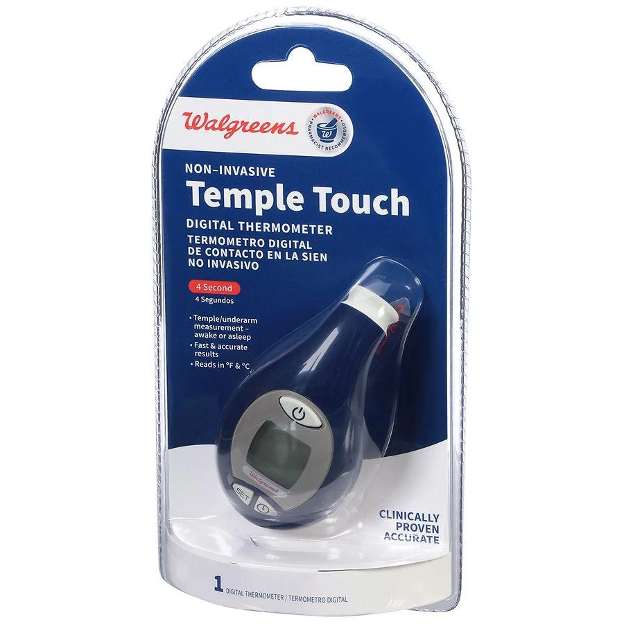 商品Walgreens|Non-Invasive Temple Touch Digital Thermometer,价格¥149,第3张图片详细描述